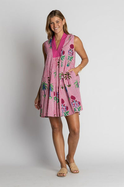 HAMPTON SLEEVELESS MINI DRESS