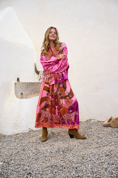 HEART SOUL MIDI SKIRT