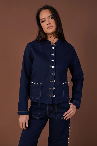 HEATHER PEARL DENIM JACKET