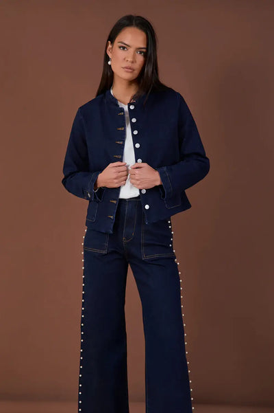 HEATHER PEARL DENIM JACKET
