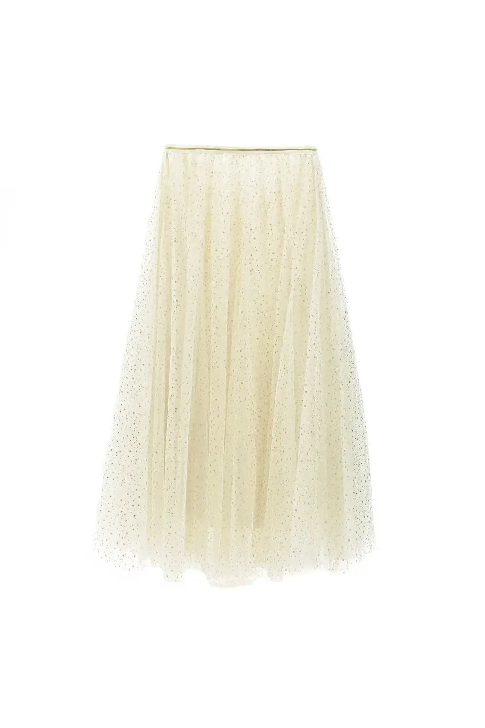 HIGH SOCIETY PRINTED TULLE SKIRT TWINKLE TWINKLE CREAM