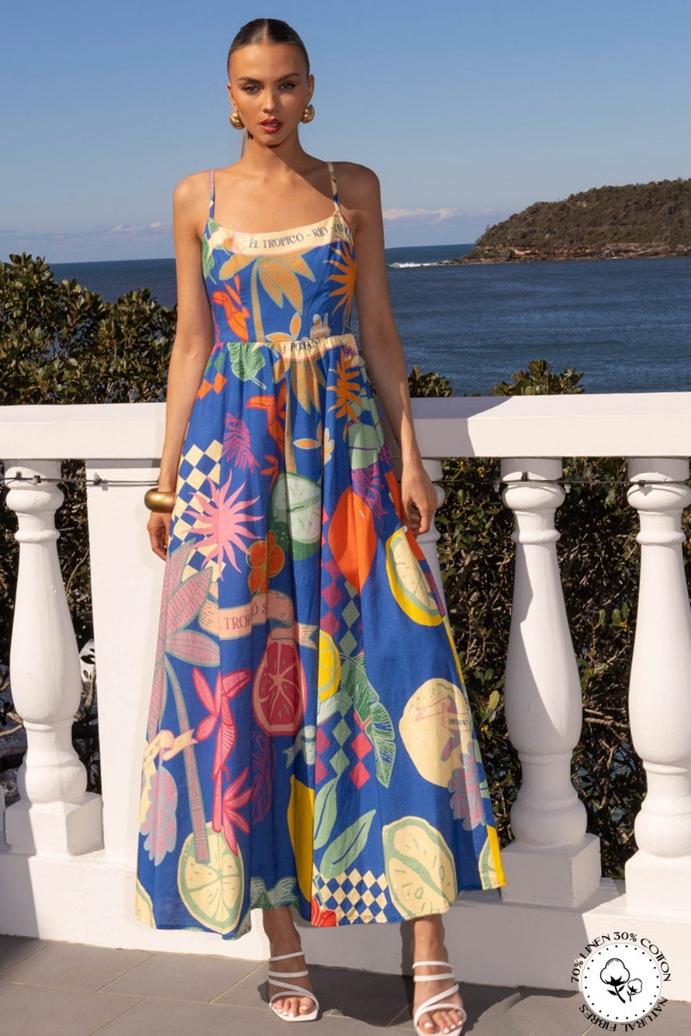 ROMAN HOLIDAY MAXI DRESS
