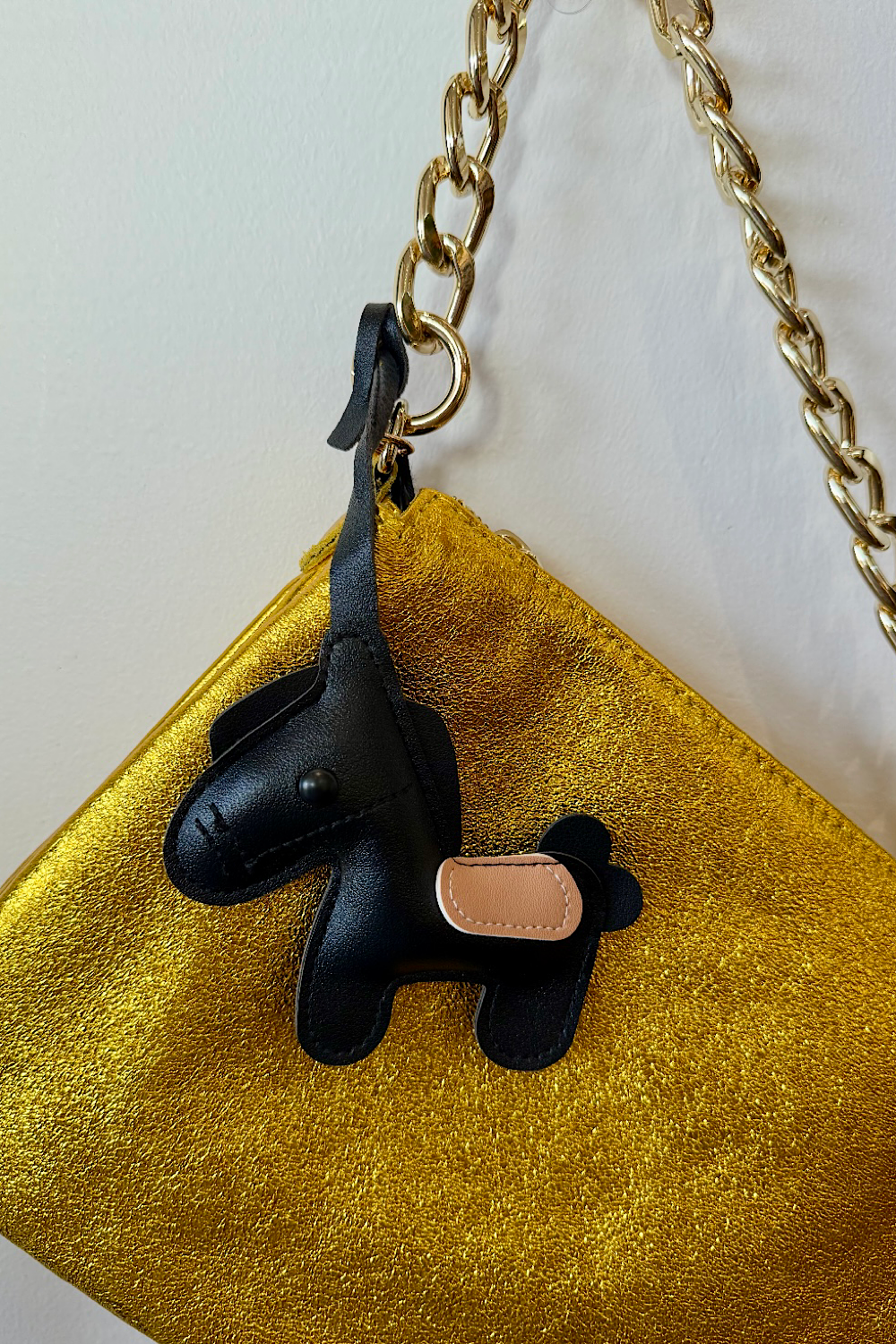 BAG CHARM PONY CLUB BLACK
