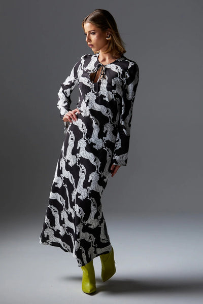 PERFECT MATCH BIAS DRESS BLACK COLT