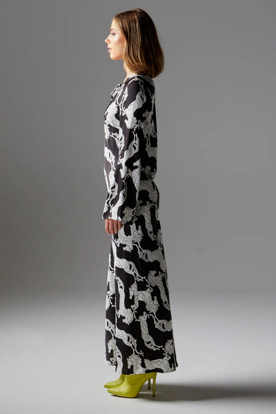 PERFECT MATCH BIAS DRESS BLACK COLT