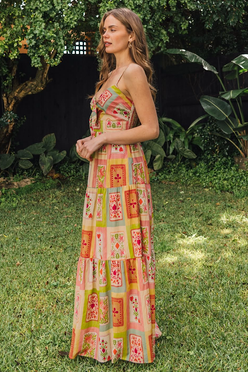 HOUSE OF CARDS MAXI DRESS