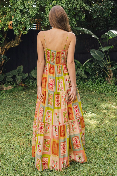 HOUSE OF CARDS MAXI DRESS
