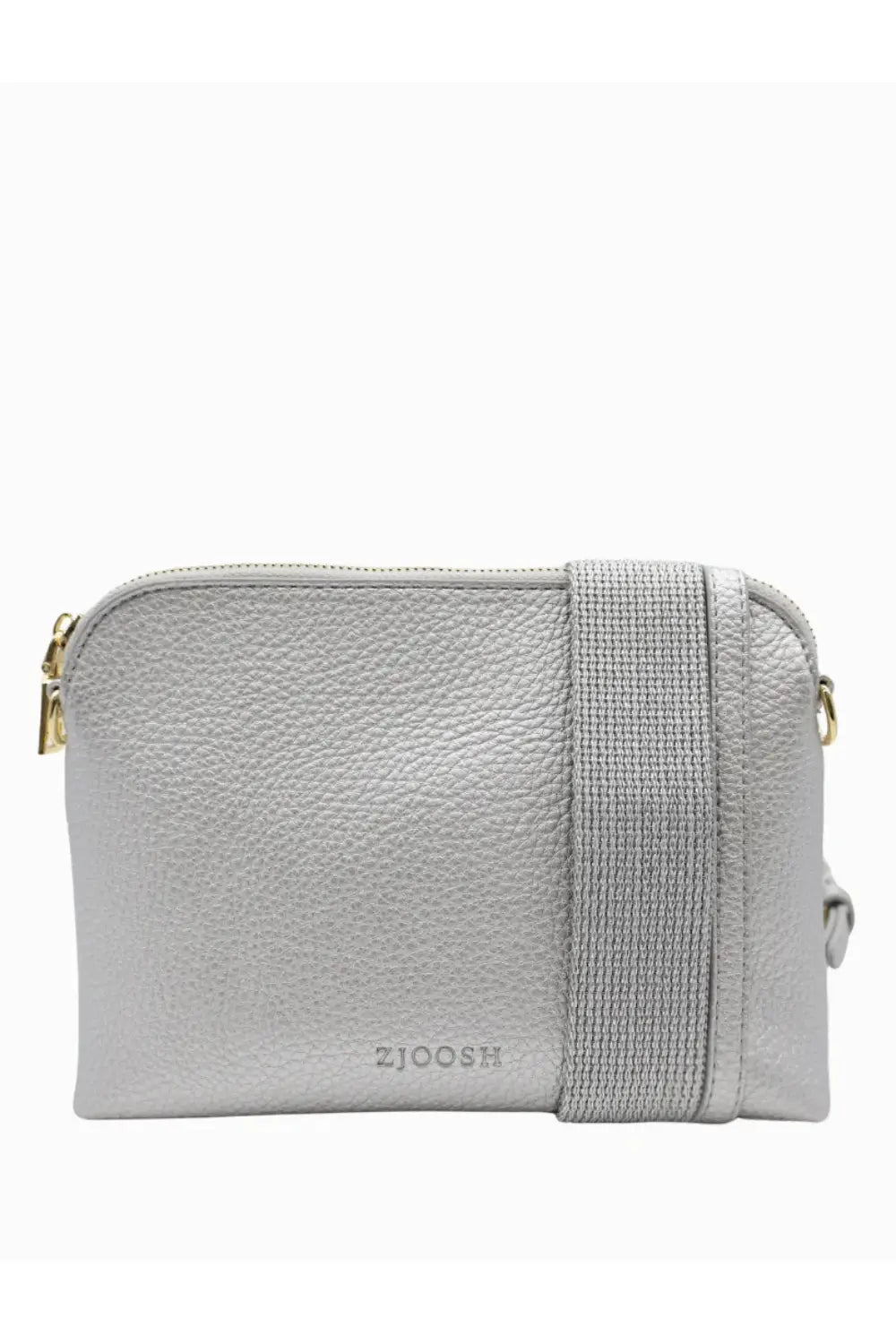 HUDSON CROSS BODY BAG SILVER