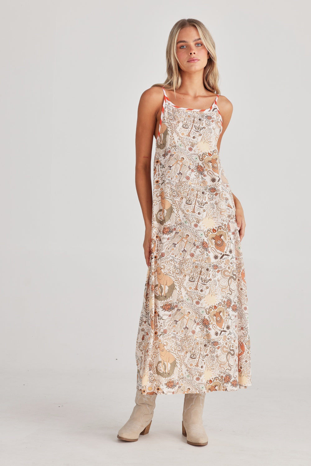 imogen maxi dress IMOGEN STRAPPY MAXI DRESS – Hummingbird The Shop