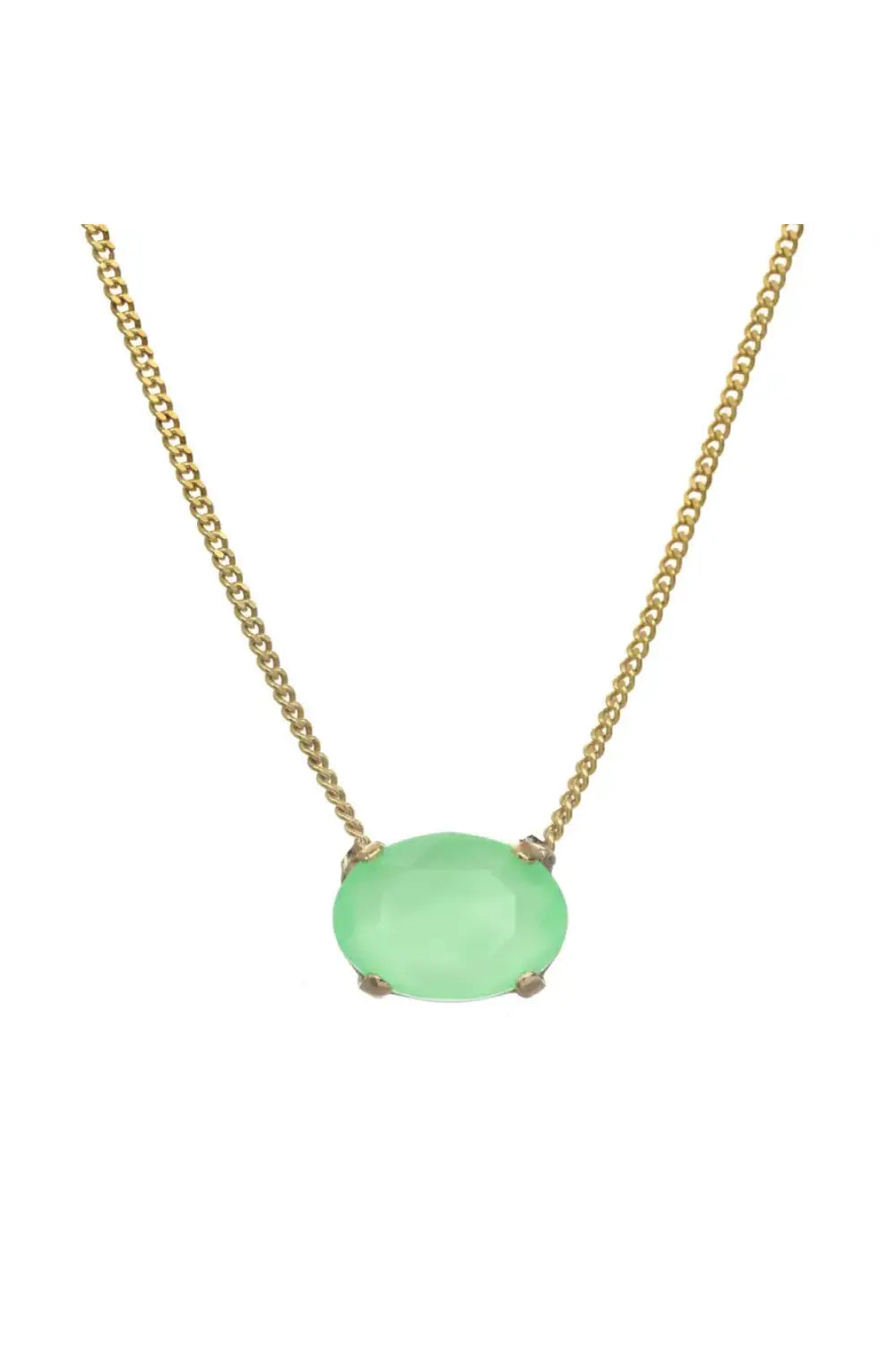 TOVA IZA NECKLACE ELECTRIC GREEN