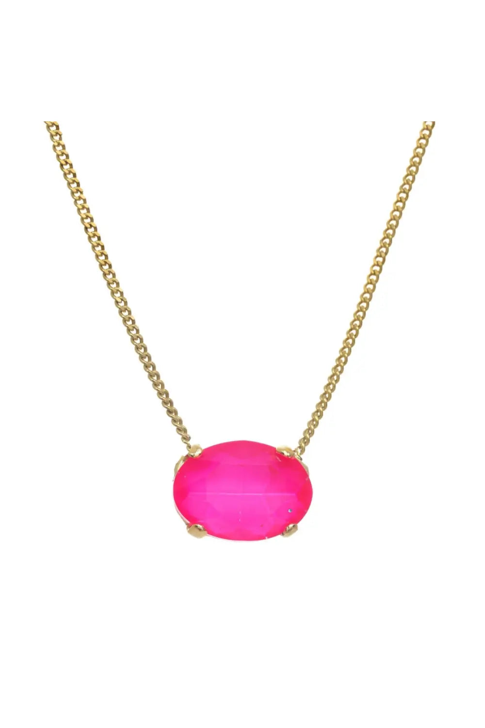 TOVA IZA NECKLACE ELECTRIC PINK