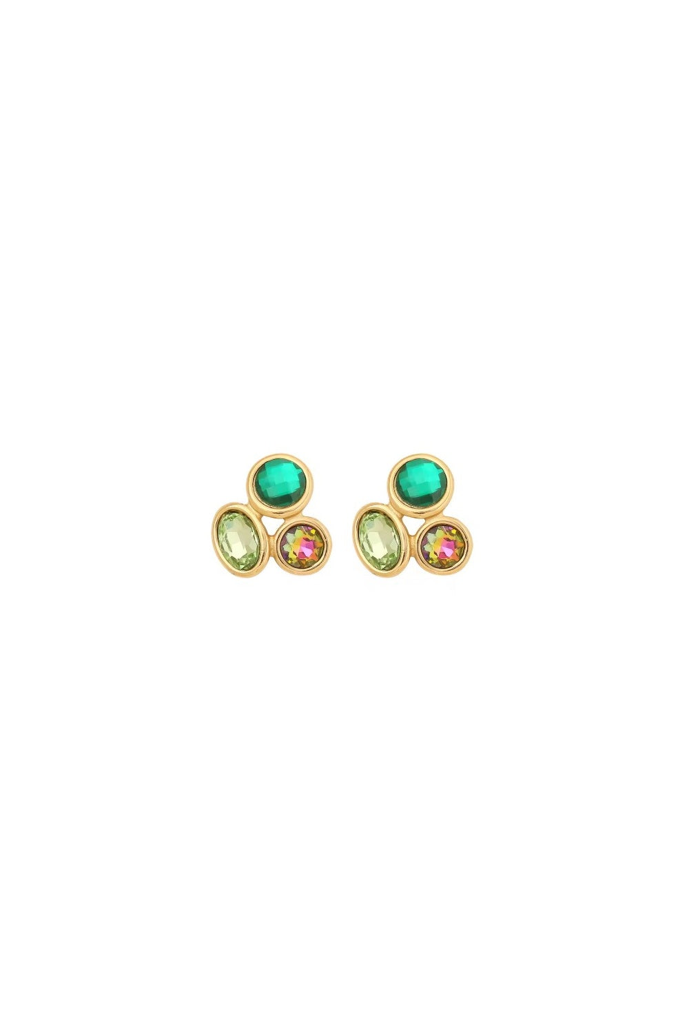 JOSS STONE EARRINGS GREEN