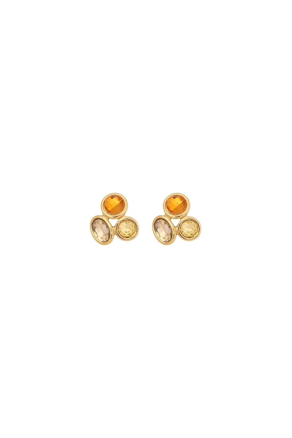 JOSS STONE EARRINGS ORANGE