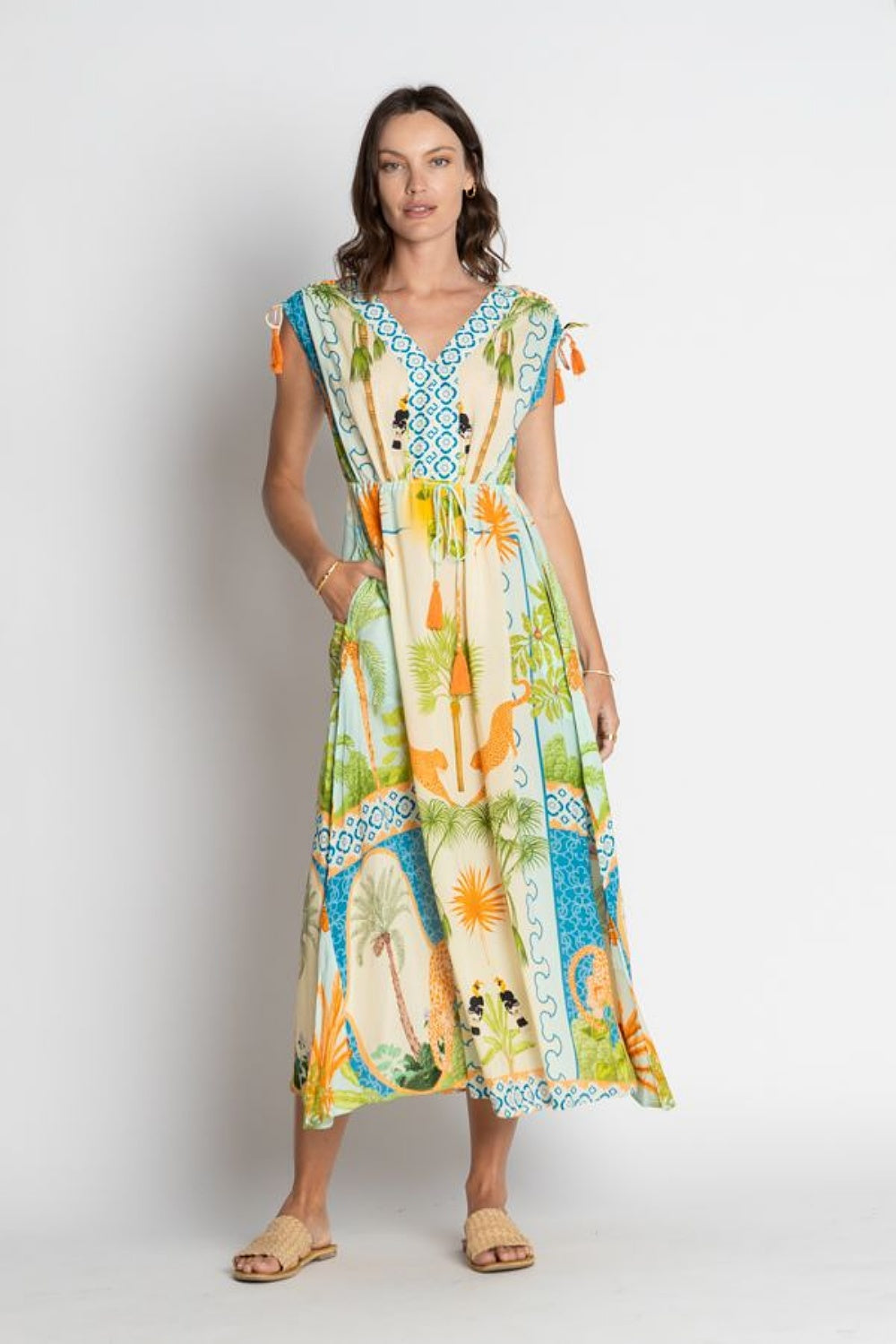 KAHALA MIDI DRESS