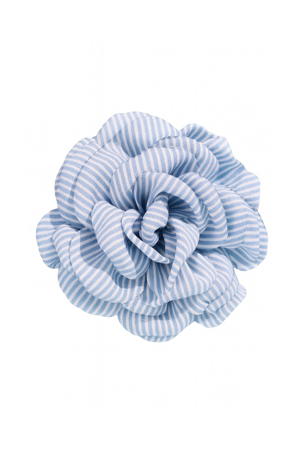 KITTY BROOCH BLUE STRIPE