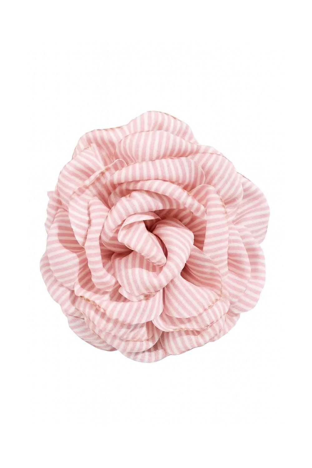 KITTY BROOCH PINK STRIPE
