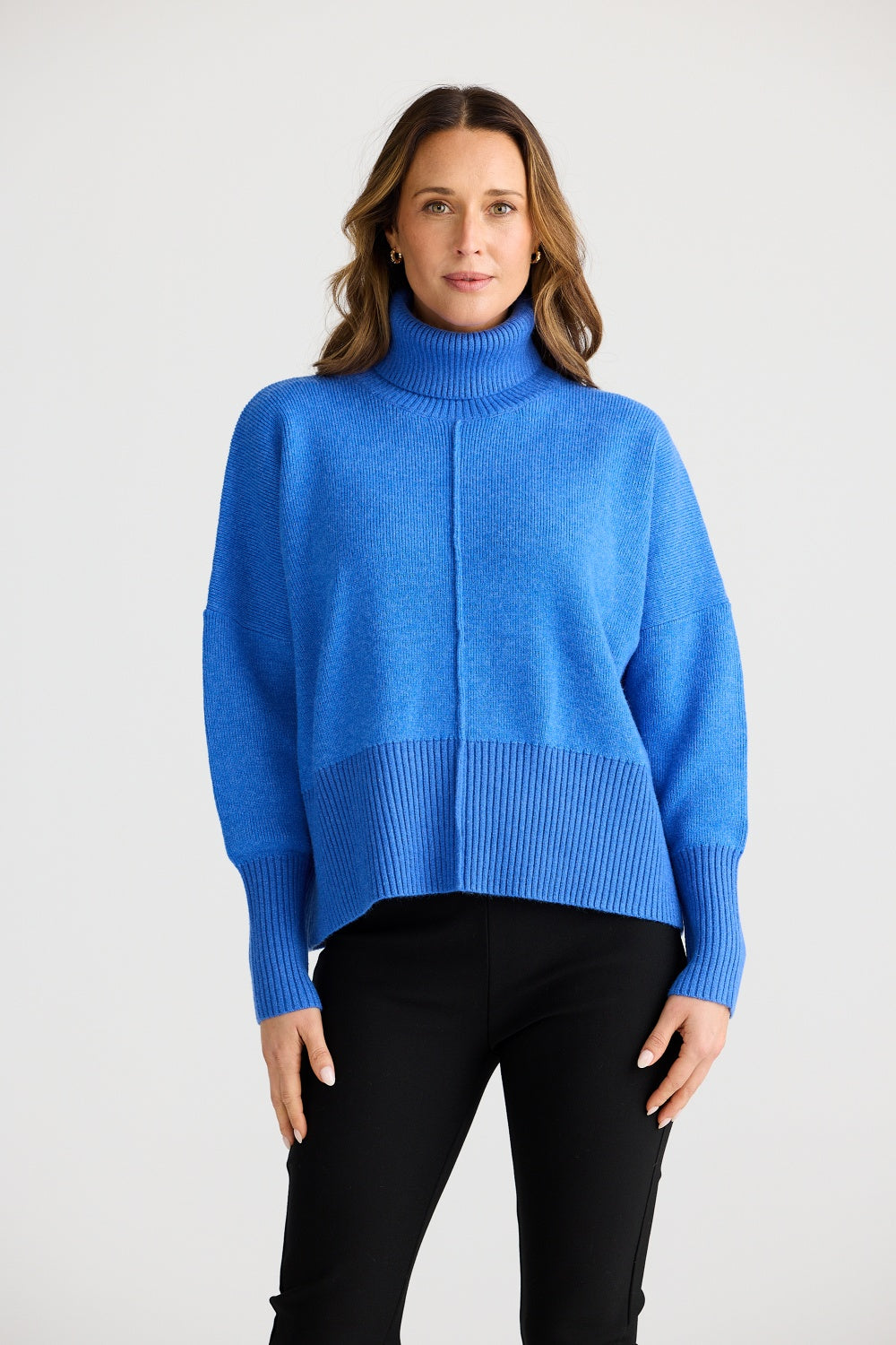SOPHIE KNIT JUMPER MEDITERRANEAN BLUE