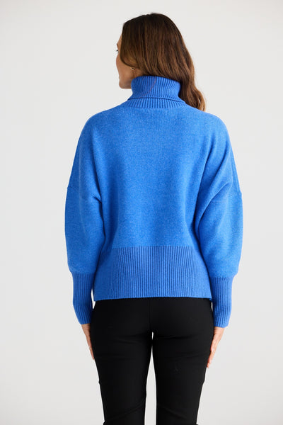 SOPHIE KNIT JUMPER MEDITERRANEAN BLUE