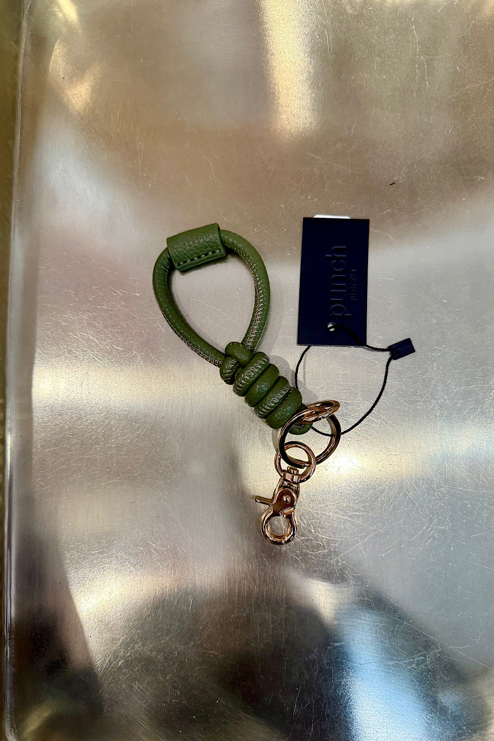 KNOT KEYRING KHAKI
