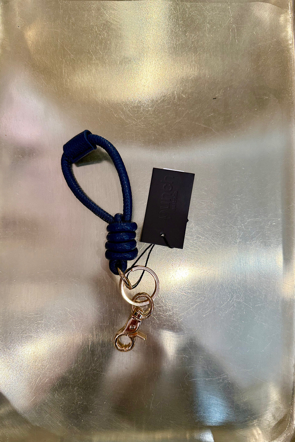 KNOT KEYRING NAVY