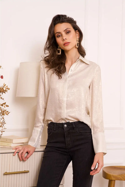 LEA METALLIC SHIRT