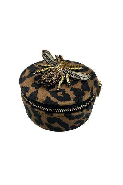 BEE LEOPARD JEWELLERY POT
