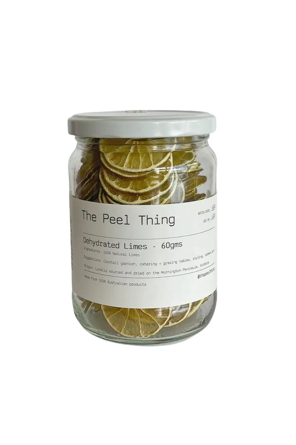 THE PEEL THING NATURAL DEHYDRATED LIME SLICES – Hummingbird The Shop