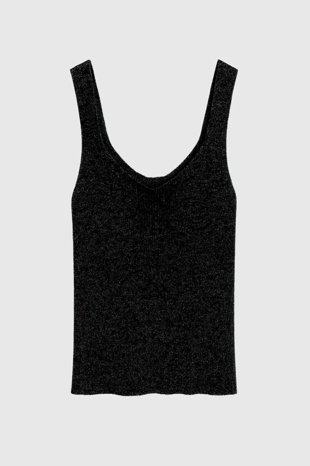 LITY LUREX TANK BLACK