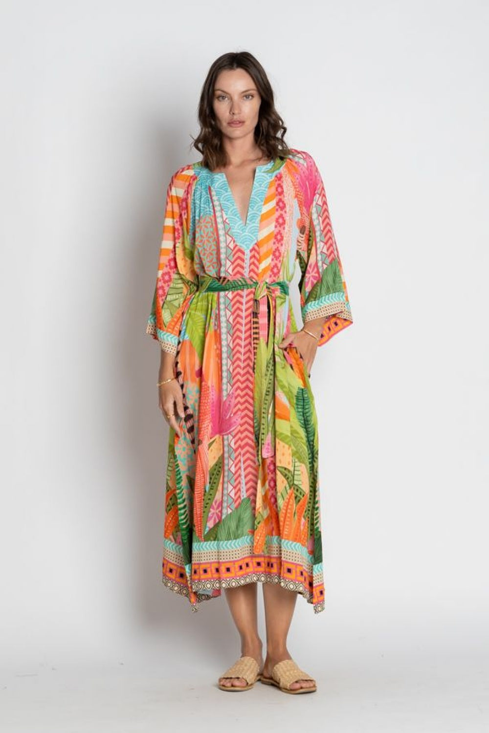 LOS CARBOS MIDI DRESS