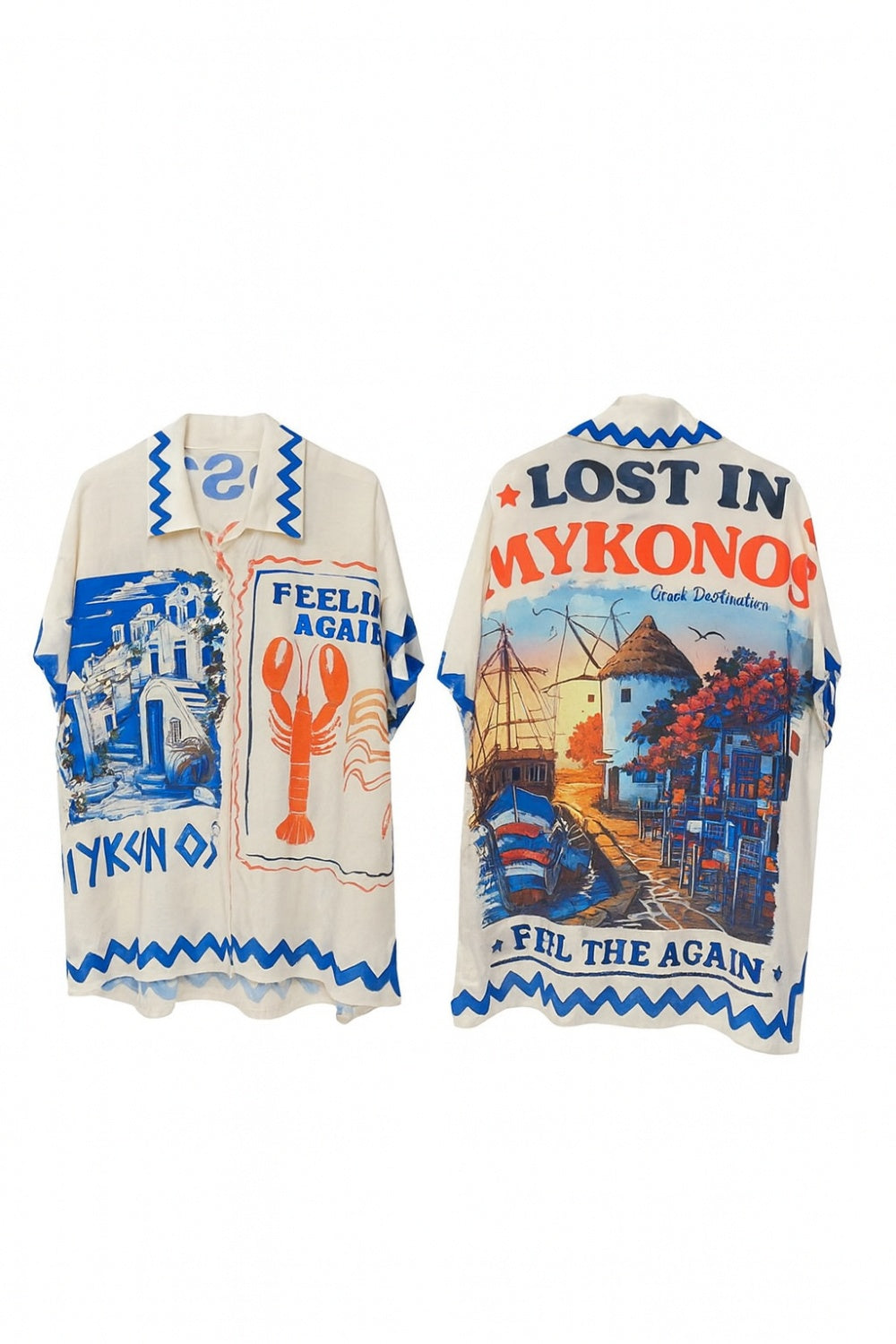 GOOD TIMES SHIRT LOST IN MYKONOS