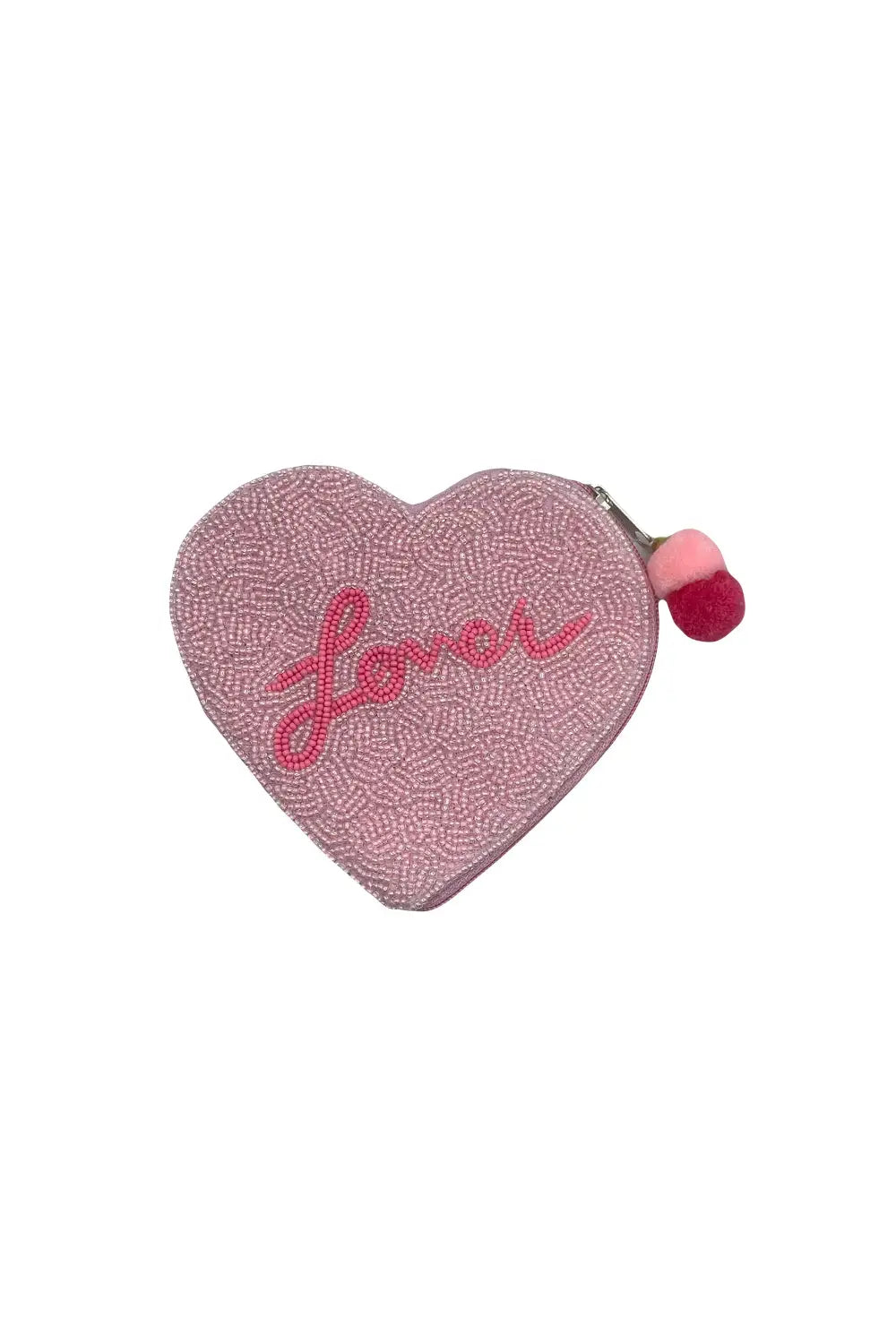 LOVER BEADED COIN PURSE