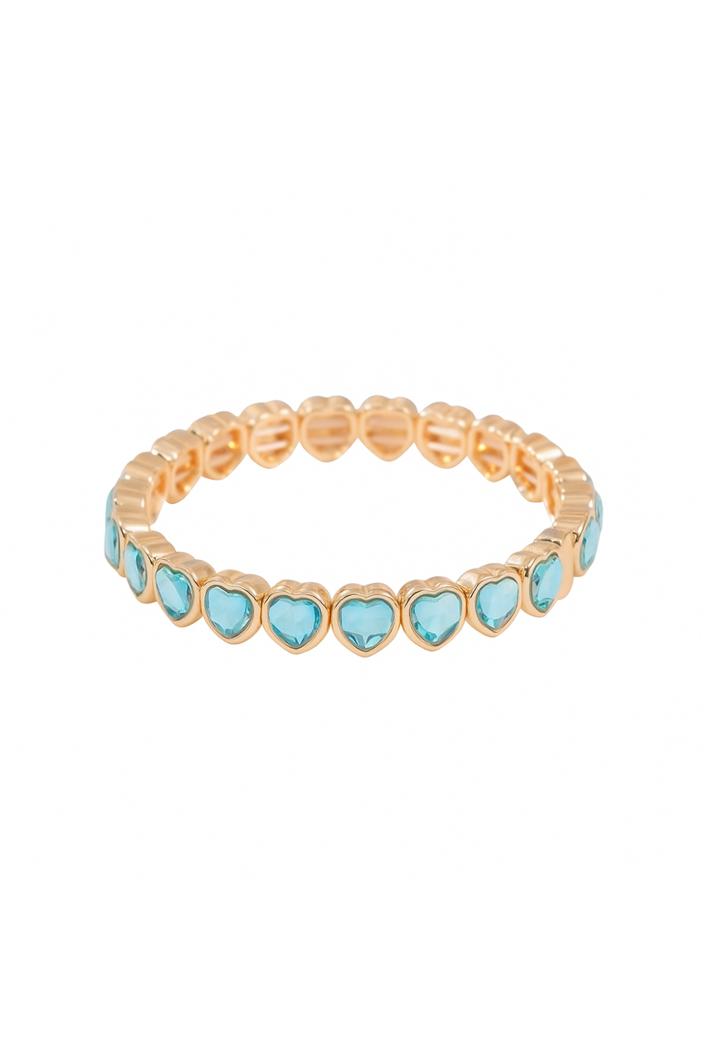 HE LOVES ME NOT BRACELET AQUA