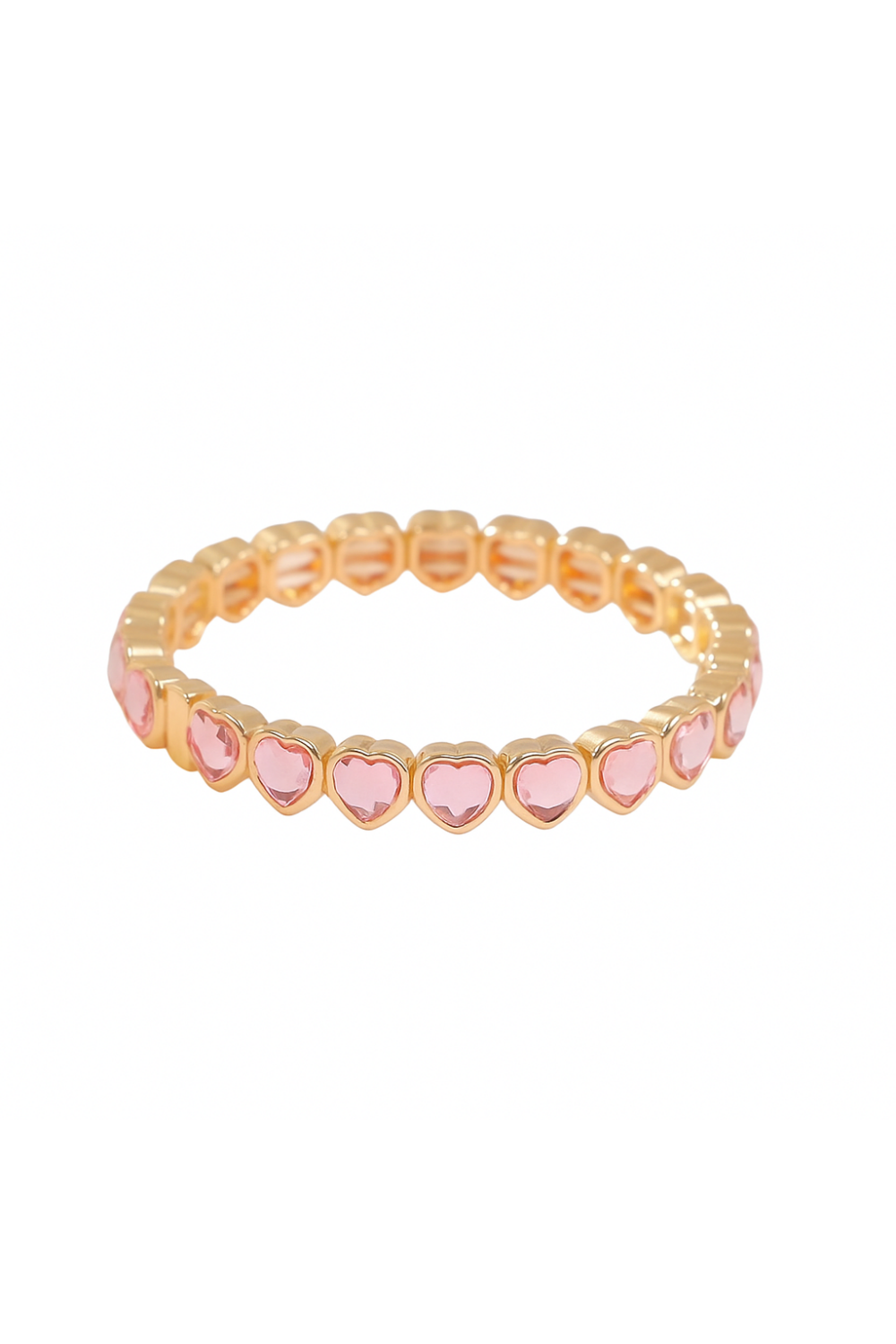 HE LOVES ME NOT BRACELET PINK