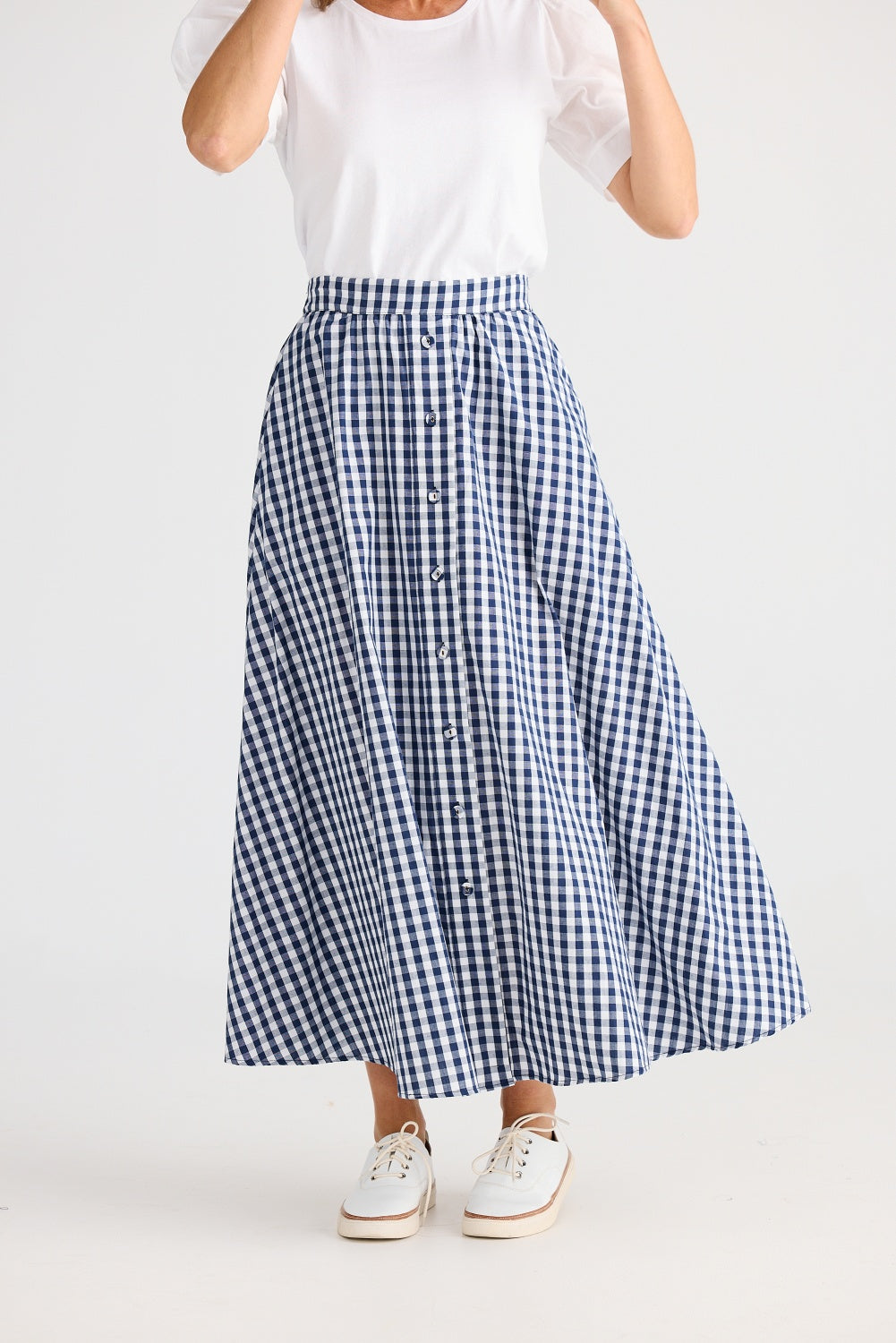 LUCY GINGHAM SKIRT