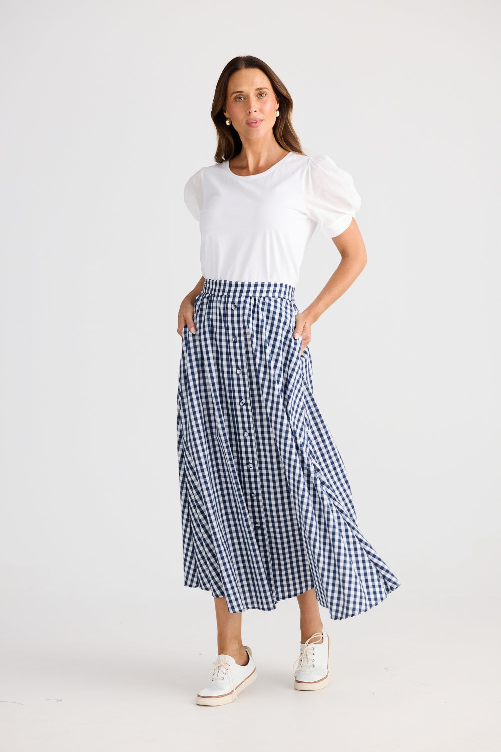 LUCY GINGHAM SKIRT