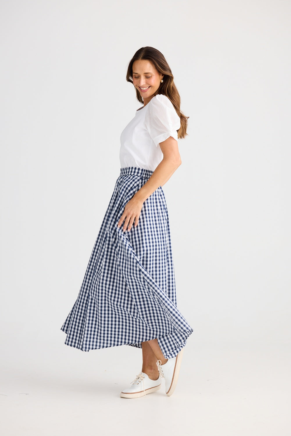 LUCY GINGHAM SKIRT