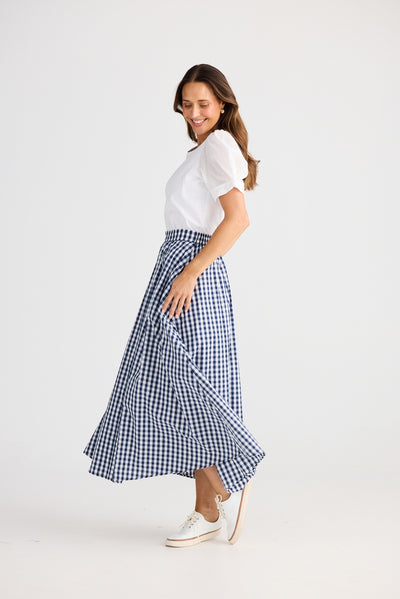 LUCY GINGHAM SKIRT