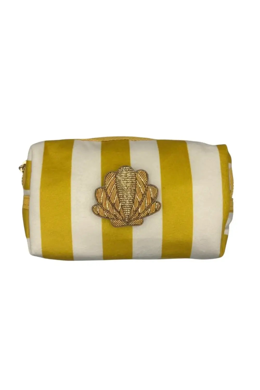 SHELL STRIPE MAKE UP BAG