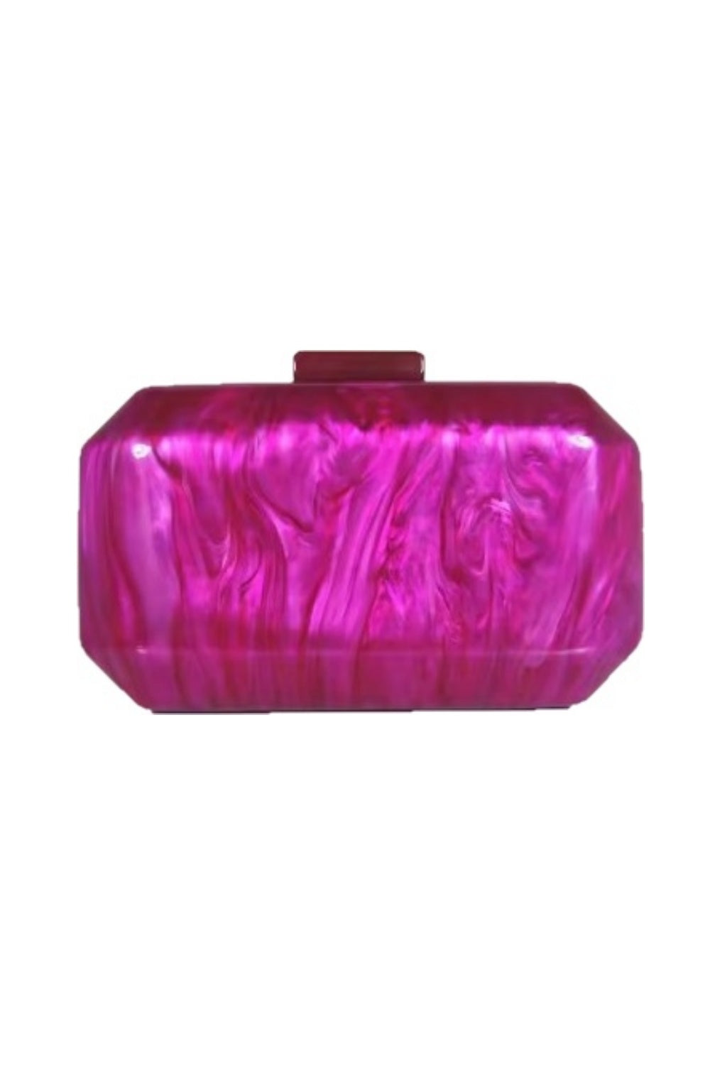 YOU'RE A GEM CLUTCH PINK MARBLE