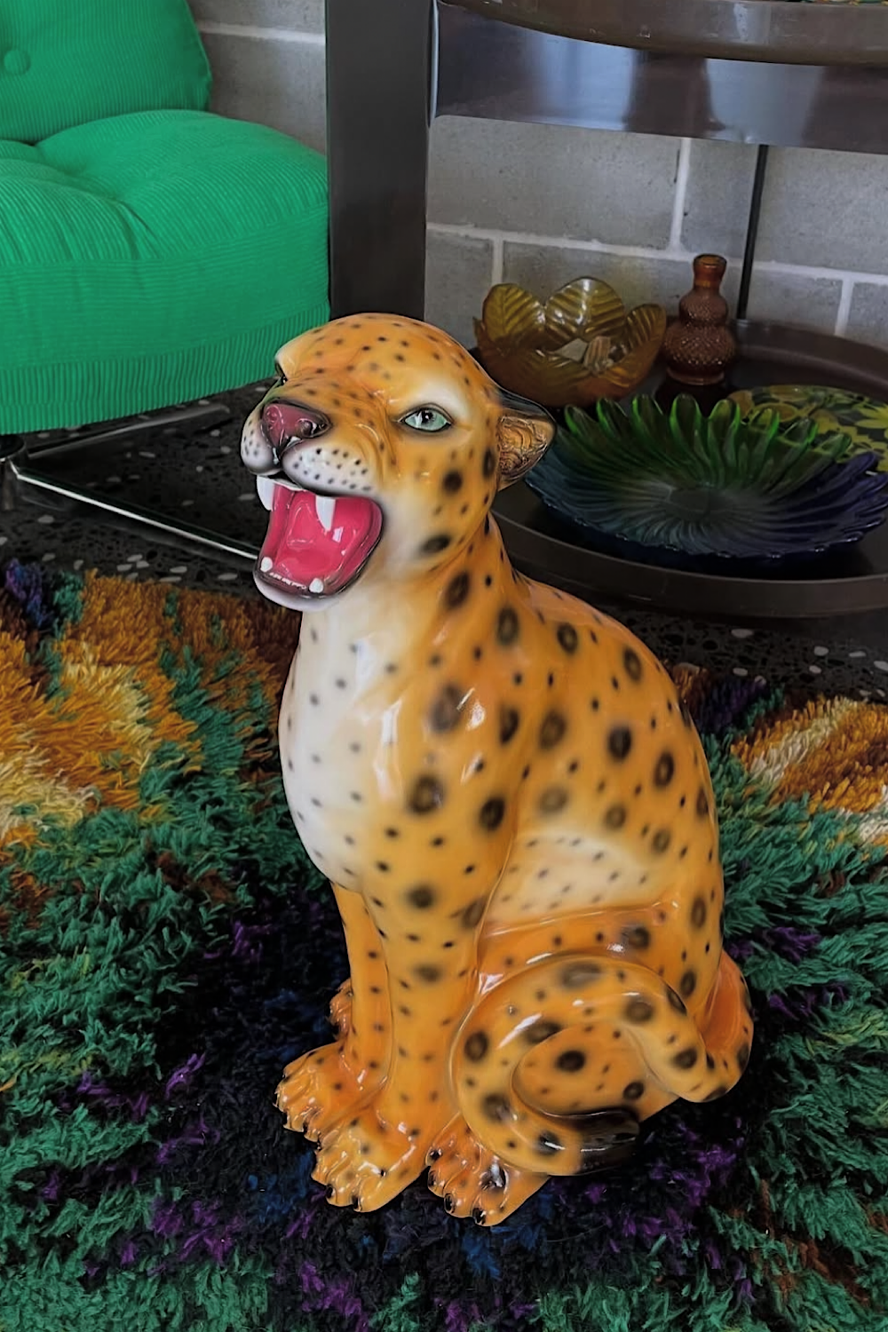MARIGOLD THE LEOPARD STATUE