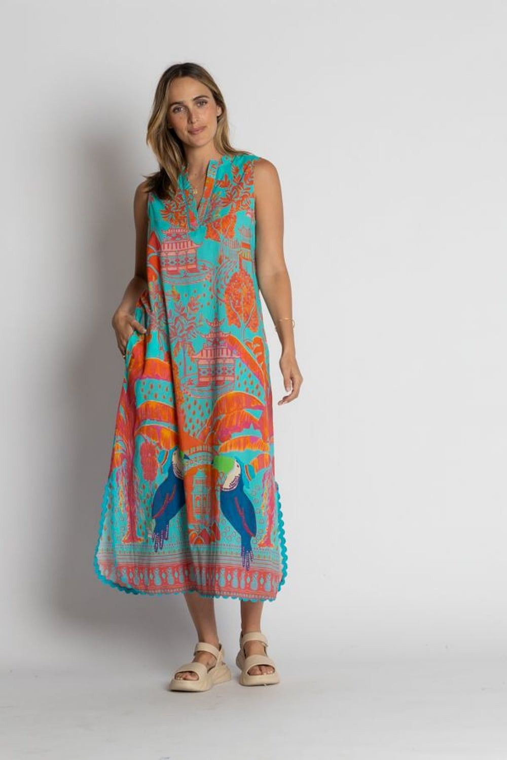 MARQUITA LAGOON DRESS