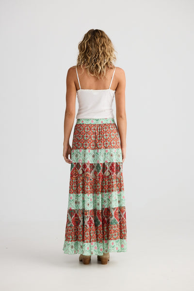 THE HANNAH TIERED MAXI DRESS