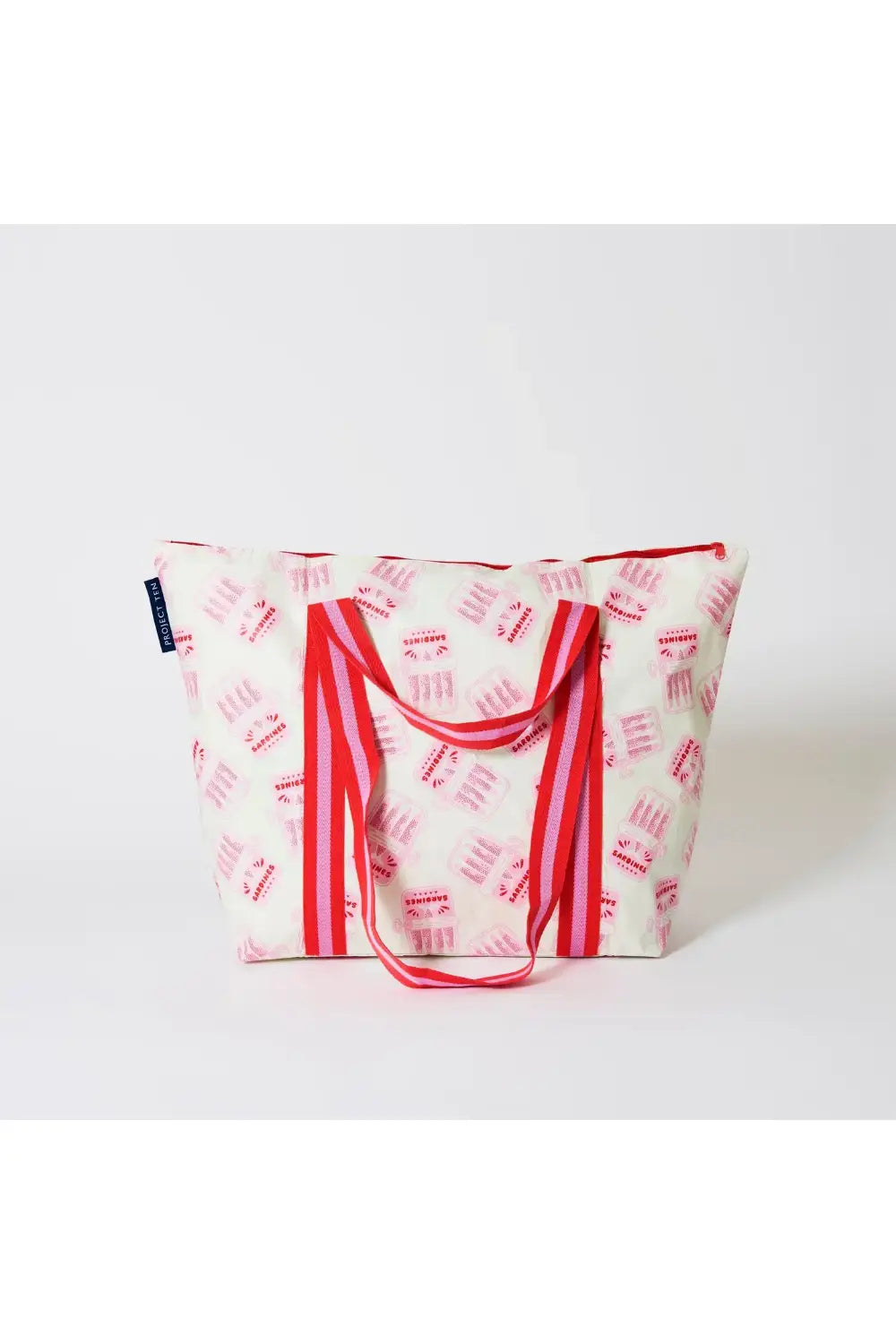 MEDIUM ZIP TOTE SARDINE
