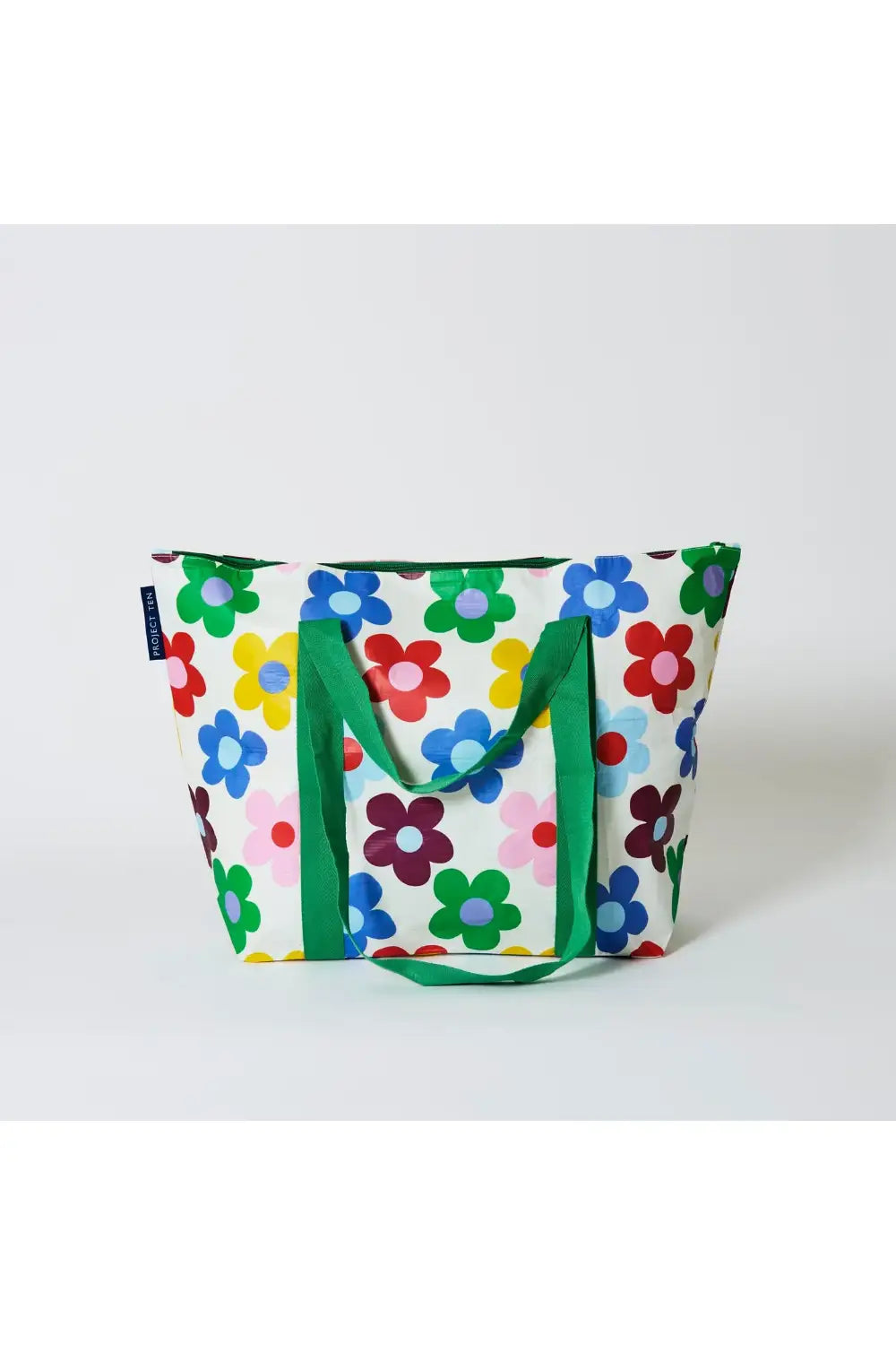 MEDIUM ZIP TOTE SUNNY FLORAL