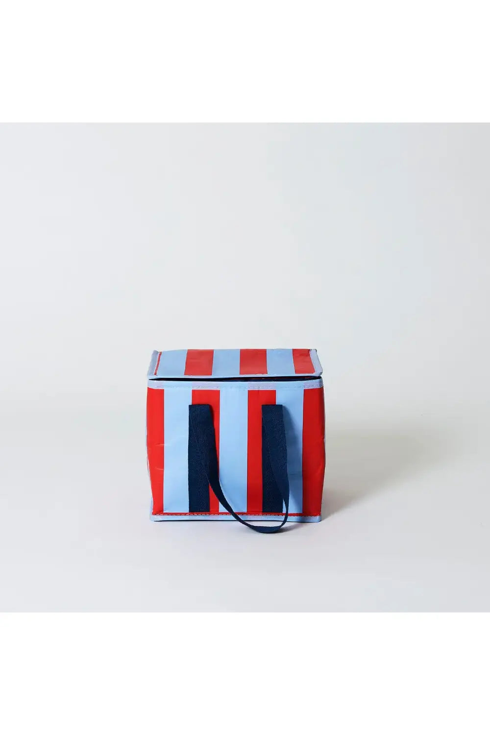 MINI INSULATED TOTE RED STRIPE