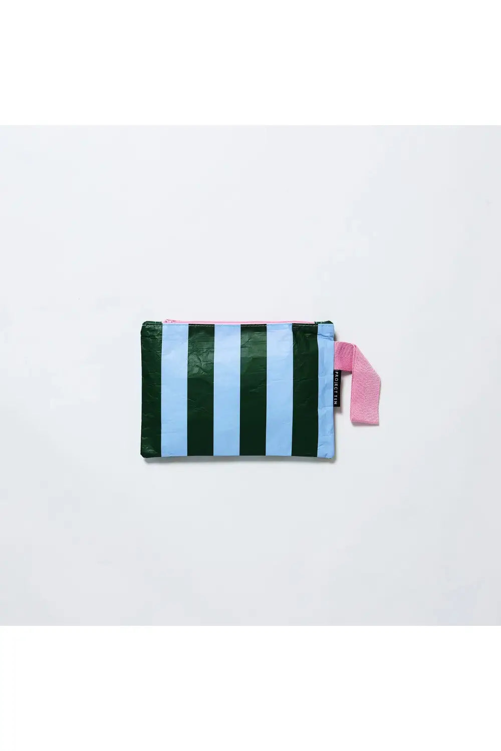 MINI ZIP POUCH BLUE STRIPE