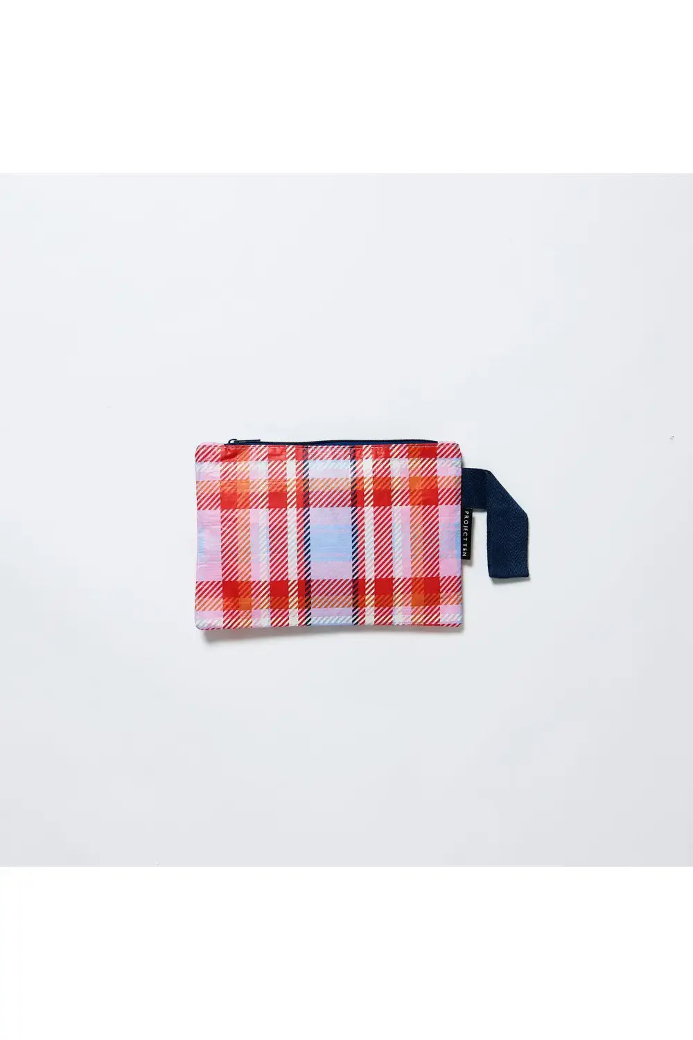 MINI ZIP POUCH TARTAN