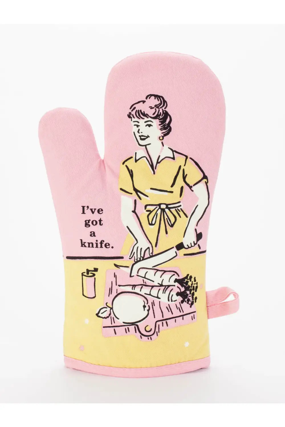 I'VE GOT A KNIT OVEN MITT