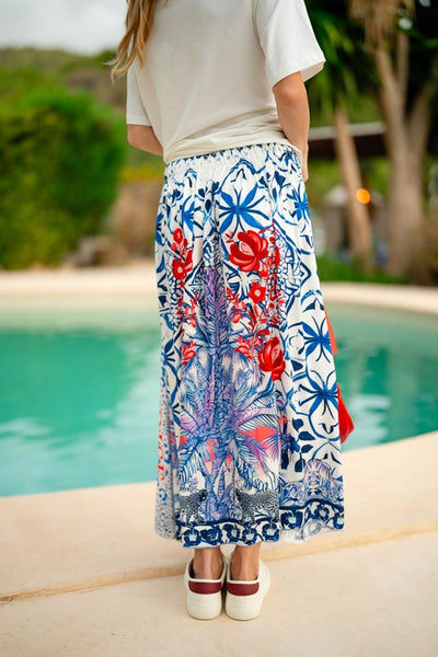 MYSTIC MIDI SKIRT