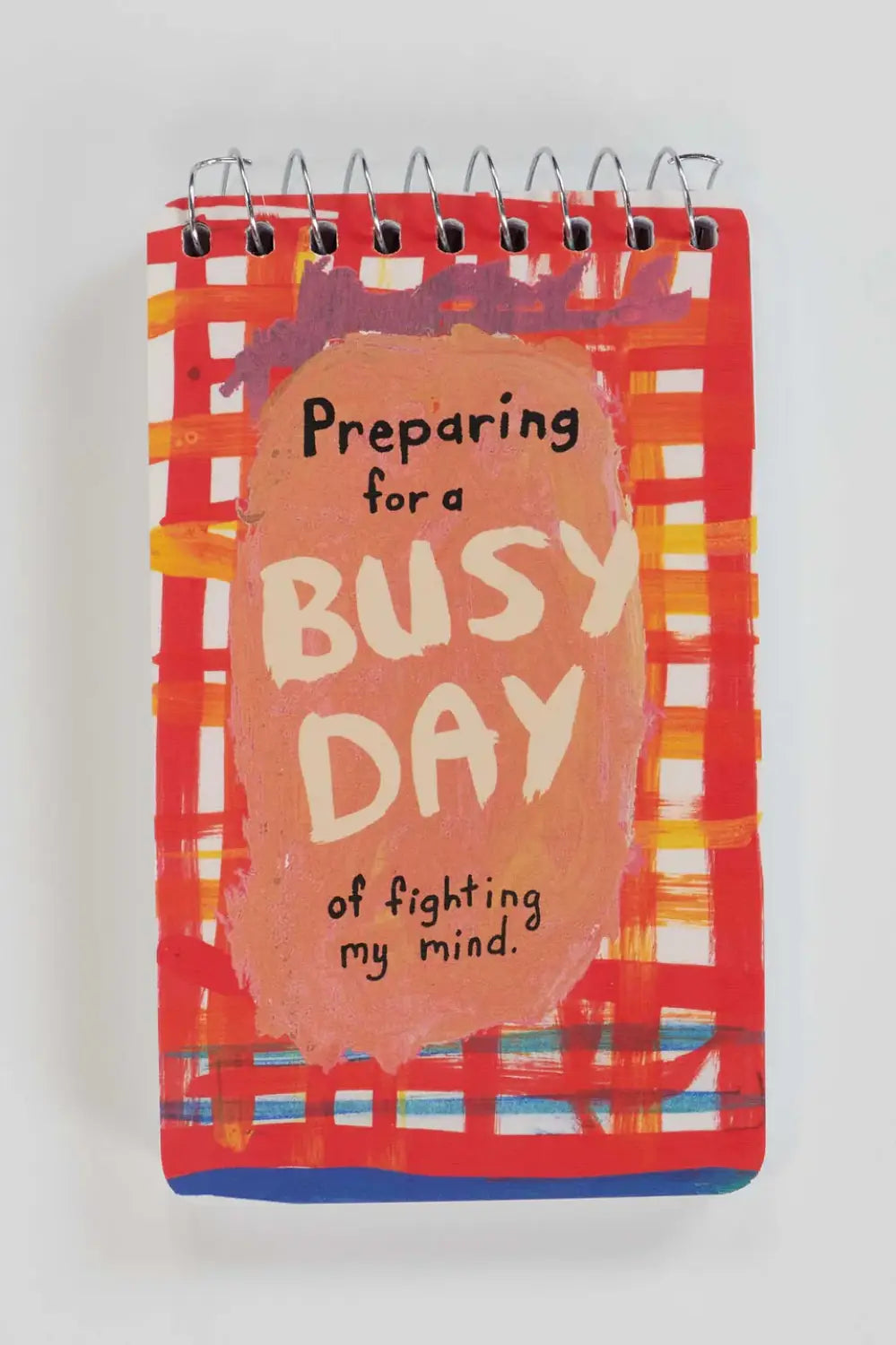 PREPARING FOR ANOTHER BUSY DAY NOTEBOOK